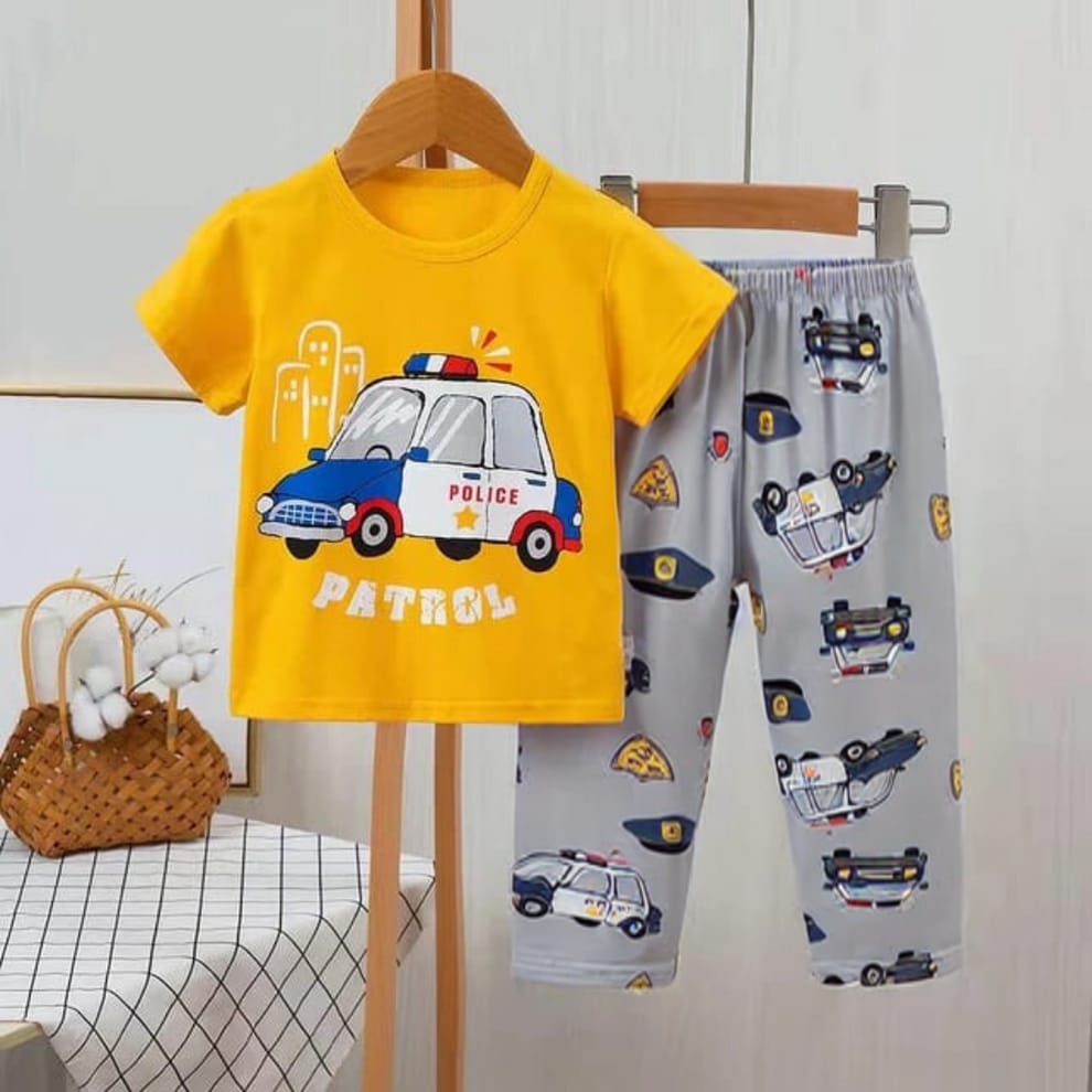 Police Car Kids Wear