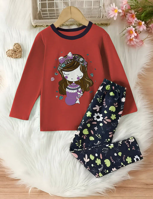 Sleepy princess Printed Kids